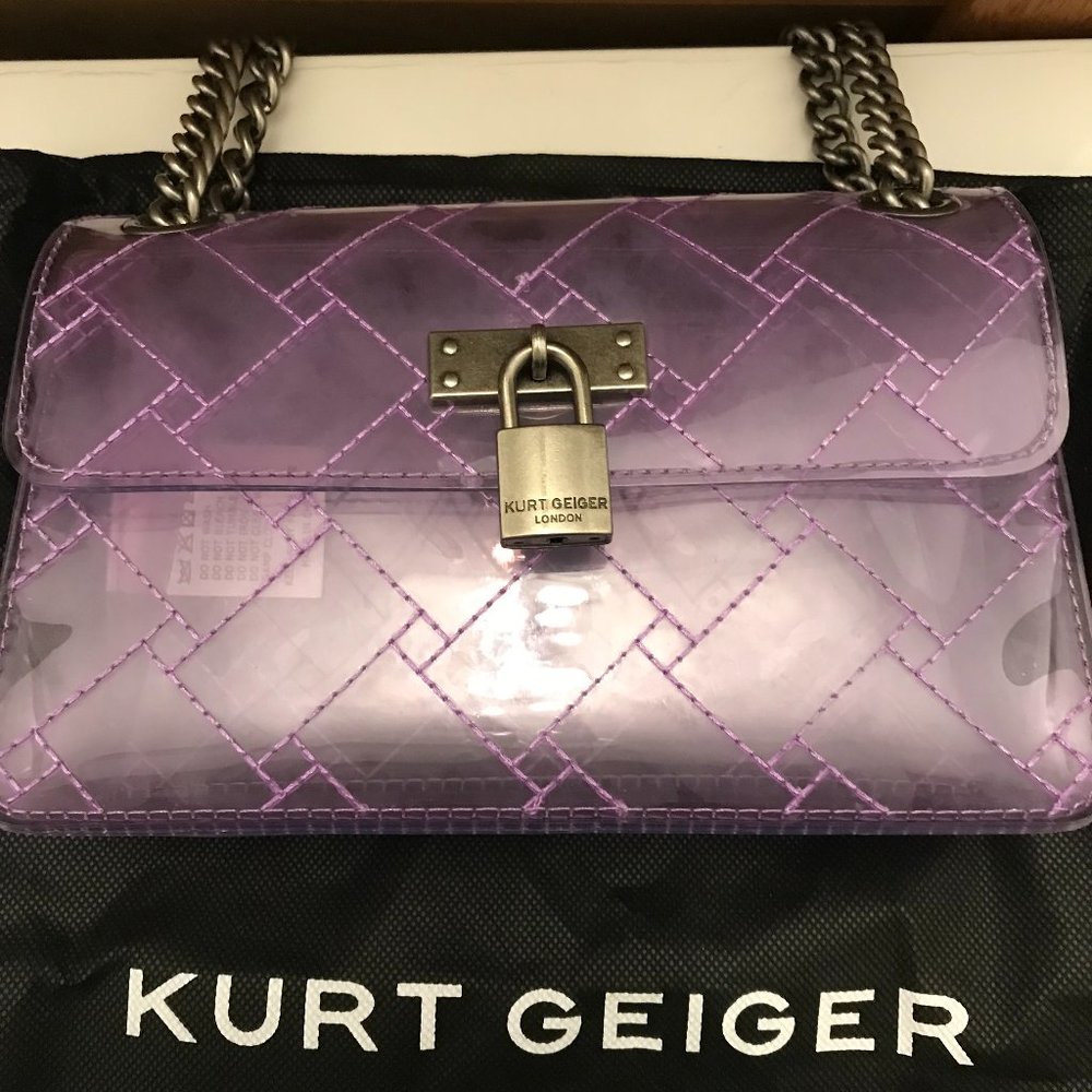 Kurt Geiger London Lilac Shoulder Bag